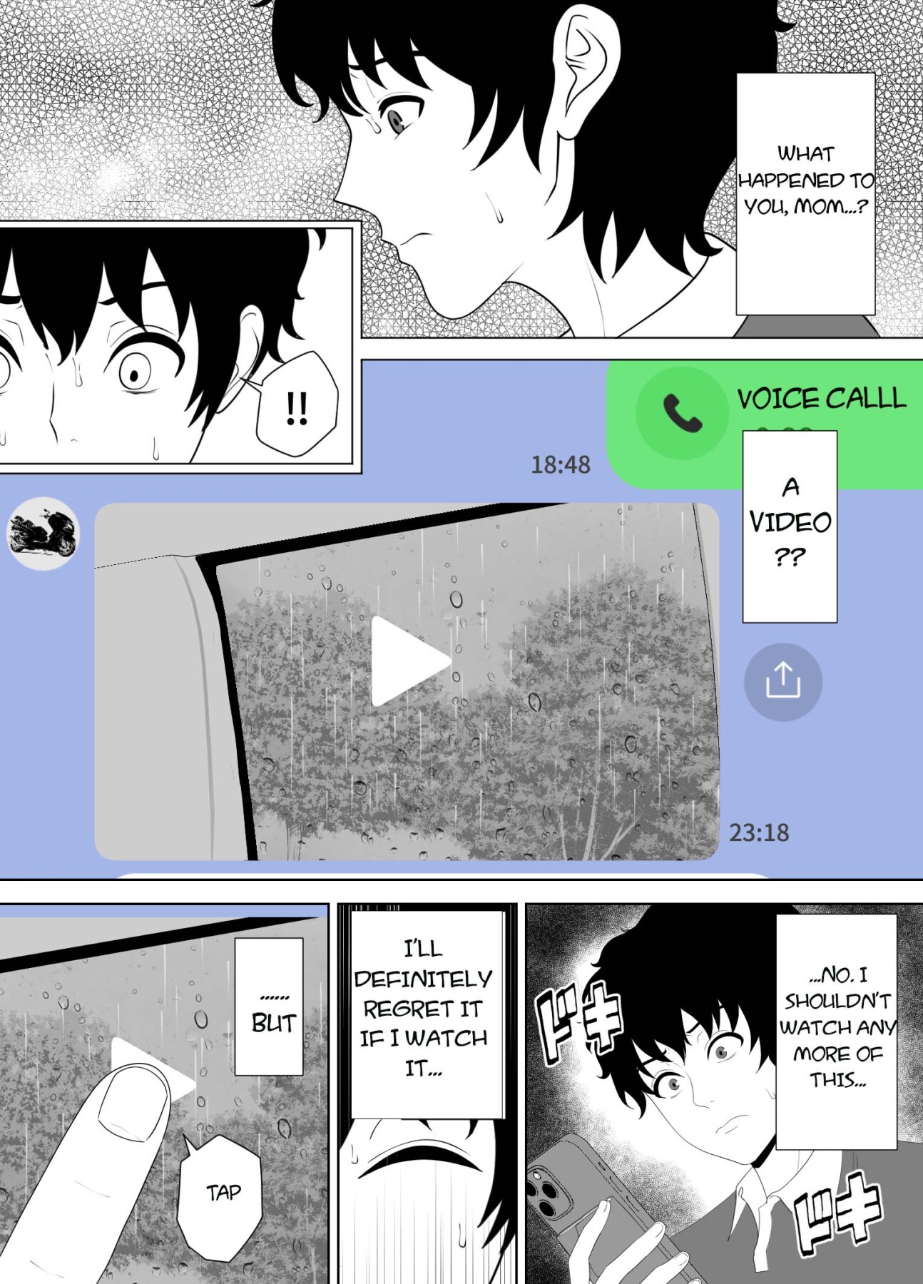 Hentai Manga Comic-Fallen mother after school-Read-50